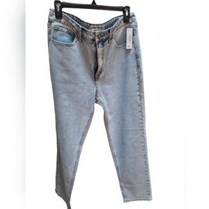 Seven7 Lynx Straight Slim Jeans Light Wash New Size 30/10